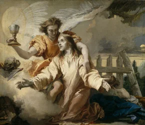Die Agonie im Garten, 1772