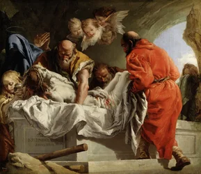 Die Grablegung Christi, 1772