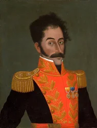 Porträt von Simon Bolivar (Der Befreier)