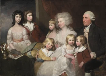Die Familie Todd, ca. 1785