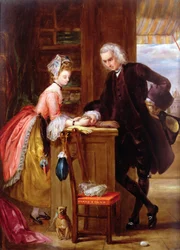 Yorick und die Grisette, aus Sternes A Sentimental Journey