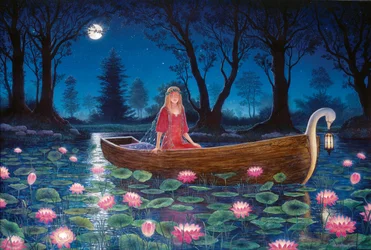 Mondschein-Wasserlilien, 2002