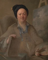 Porträt eines Landschaftsmalers, möglicherweise George Lambert