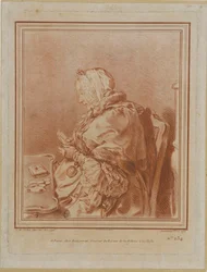 Porträt von Madame Geoffrin 1699-1777, 1770