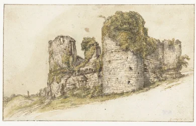 Ansicht des Château de César in Vau