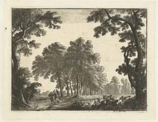 Landschaft mit Tobias und dem Engel