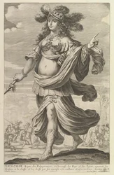 Zénobie, 1647. Schöpfer: Gilles Rousselet, Abraham Bosse