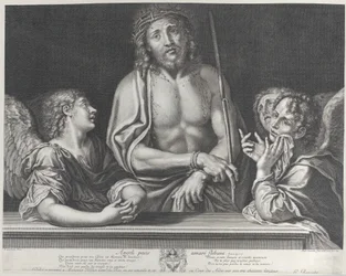 Ecce Homo mit drei Engeln, 1634-86