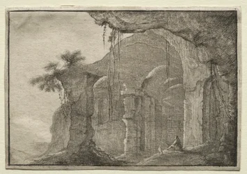 Ruinen eines Amphitheaters