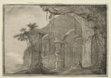 Ruinen eines Amphitheaters