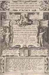 Das Gebot, einander zu lieben, 1599