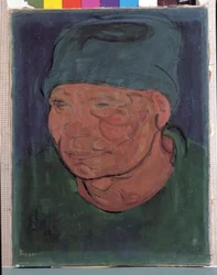 Fischer mit grünem Hut