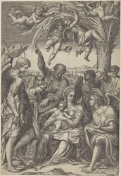 Ruhe auf der Flucht nach Ägypten