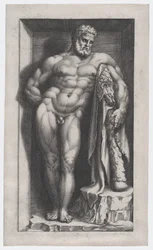 Speculum Romanae Magnificentiae: Der Farnesische Herkules, 16. Jahrhundert