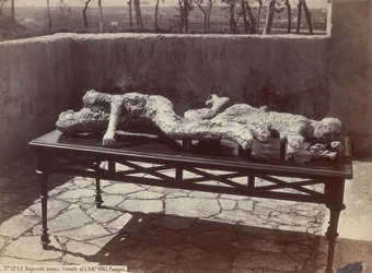 Menschliche Abdrücke, Pompeji