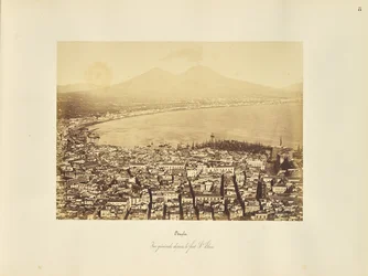 Neapel. Gesamtansicht vom Fort St. Elme