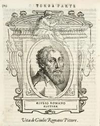 Milan, Biblioteca Braidense, Vite de piv excellent, Giorgio Vasari 1568, Giulio Romano