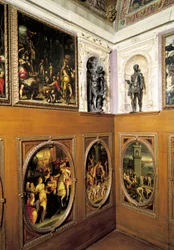 Studiolo von Francesco I, Palazzo Vecchio, Florenz, Italien