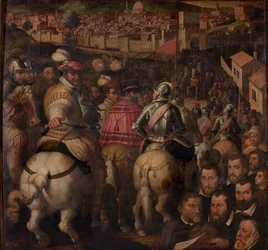 Triumph des Krieges gegen Siena, 1563-1565