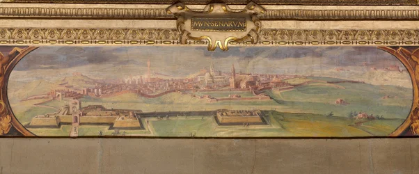 Ansicht von Siena, 1557-1558