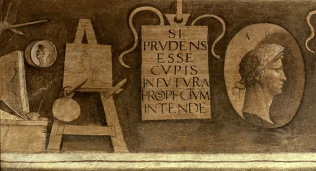 Kunst, aus dem Zyklus "Die Freien Künste"