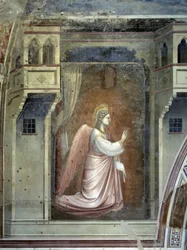 Die Verkündigung: Der Erzengel Gabriel, ca. 1305