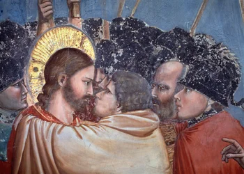Der Judaskuss (Detail)