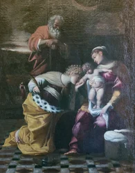 Die mystische Hochzeit der heiligen Katharina von Alexandria, um 1600