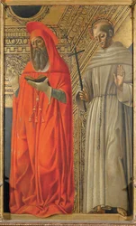 Heiliger Hieronymus und Heiliger Franz von Assisi, ca. 1485-1490