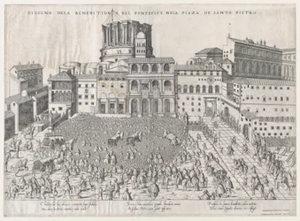 Speculum Romanae Magnificentiae: Päpstlicher Segen
