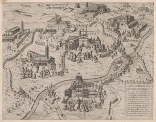 Speculum Romanae Magnificentiae: Die sieben Kirchen von Rom Le Sette Chiese di Roma, 1575