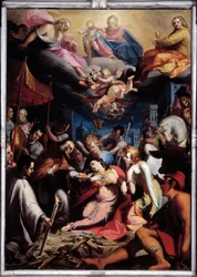 Verwaltung der Eucharistie an St. Lucia