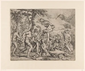 Bacchus trifft Ariadne auf Naxos