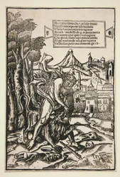 Herkules und der nemeische Löwe