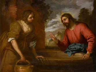 Christus und die Frau von Samaria, um 1635