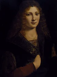 Porträt eines jungen Mannes, möglicherweise Girolamo Casio, ca. 1500