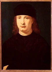 Porträt des italienischen Dichters Girolamo Casio (ca. 1500-1520)