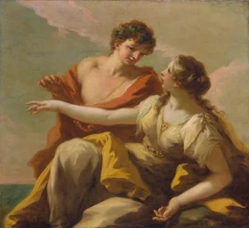 Bacchus und Ariadne, um 1720
