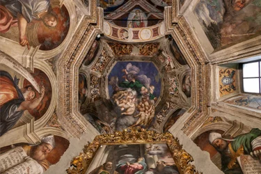 Gott als Schöpfer unter Engeln, ca. 1529