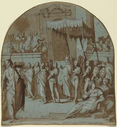 Der Einzug des Heiligen Antoninus in Florenz