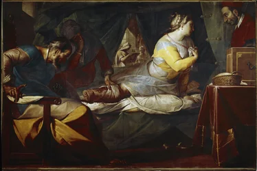 Quadroni de San Carlo: Episode aus dem Leben des Heiligen Karl Borromäus: Das Wunder von Aurelia degli Angeli