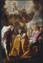 Das Martyrium des heiligen Dionysius (Dennis oder Denys)
