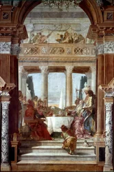 Das Gastmahl von Antonius und Kleopatra, 1747-1748, Venedig, Palazzo Labia