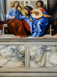 Jungfrau mit Kind und Heiligen