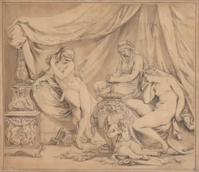 Entwurf für ein Denkmal zum Gedenken an Michelangelo