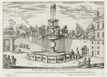 Brunnen im Vatikan (Brunnen von Rom)