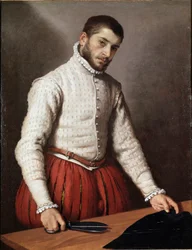 Porträt eines Mannes oder „Der Schneider“