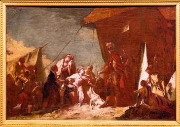 Die Familie des Darius fleht Alexander an