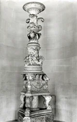 Kandelaber, entworfen von Piranesi auf der Grundlage römischer antiker Stücke für sein eigenes Grab