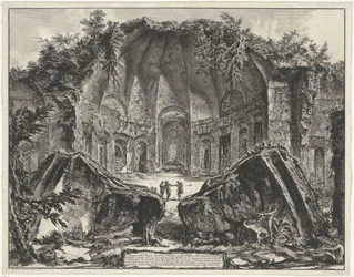 Canopus in der Villa Adriana in Tivoli